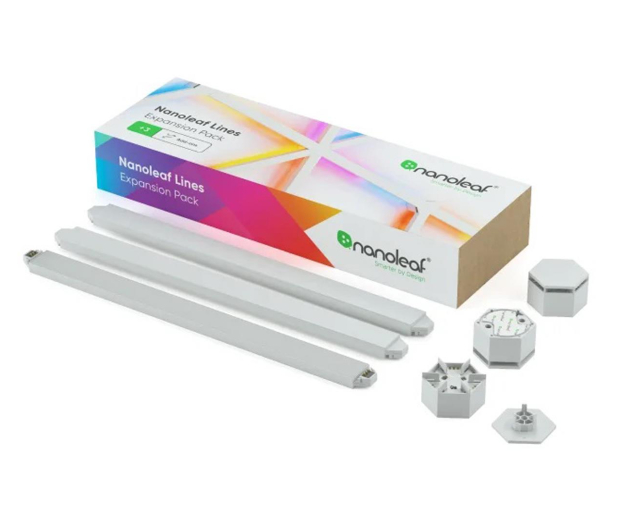 Nanoleaf Lines 60 degrees Expansion Pack (3 sztuki) - 728888 - zdjęcie